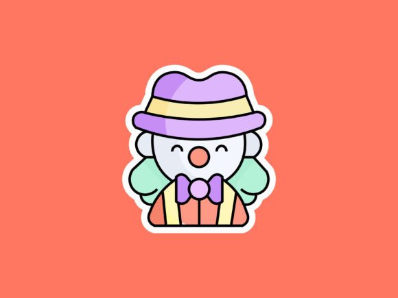 April Fools Clown Illustrations: A Playful Design Asset