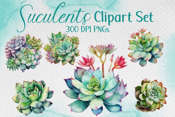 Beyond the Pot: Unlocking Creative Potential with Watercolor Succulents Illustrations