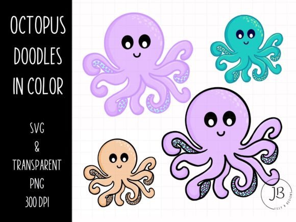 Charming Cephalopods: Using Octopus Illustrations for Vibrant Projects