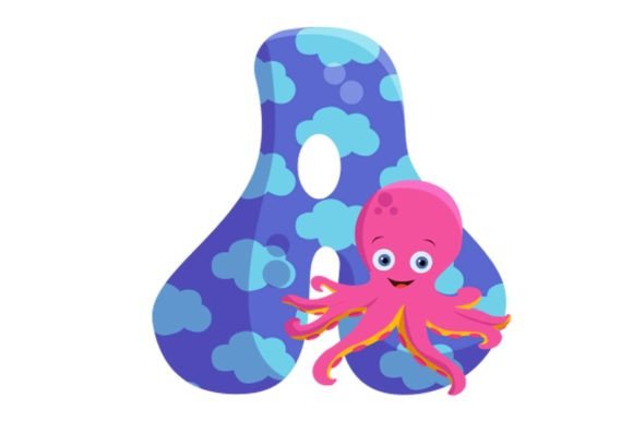 Charming Kids Animals Alphabet 