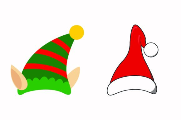 Christmas Hat Santa Winter Illustrations: A Festive Design Toolkit
