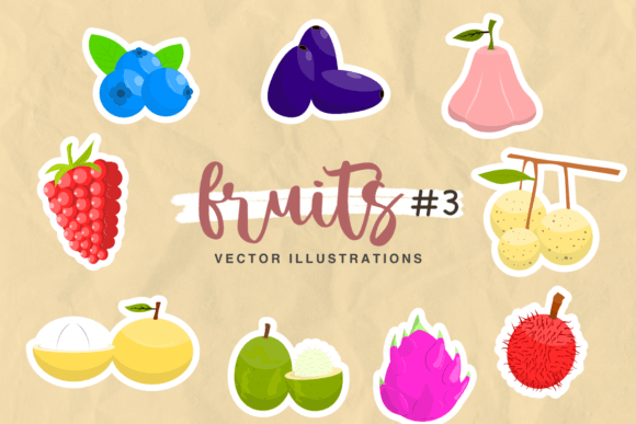 Elevate Your Projects with Fruits Vector Illustrations #3